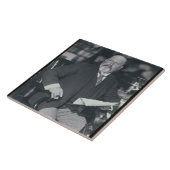 Carreau Photographie de portrait de l'Edouard VII (Côté)