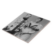Carreau Photographie de portrait de tsar Nicholas II (Côté)
