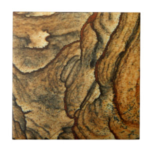 Carreau Photographie macro de jasper paysage rare