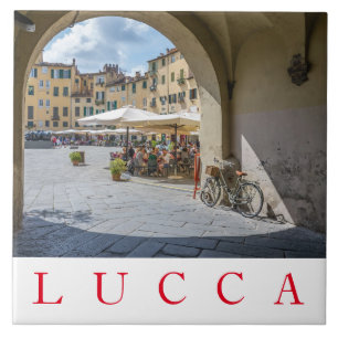 Carreau Piazza Anfiteatro en céramique Lucca