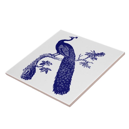 Carreau Pic bleu et blanc (Côté)