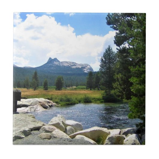 Carreau Pic cathédral à Tuolumne Meadows, Yosemite, CA (Devant)