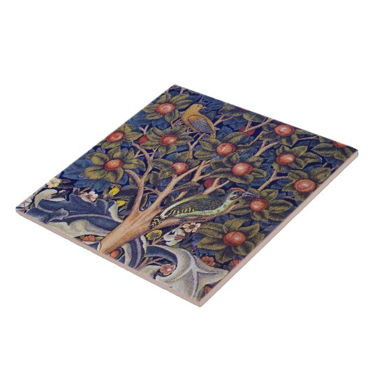 Carreau Pic de bois, William Morris (Côté)