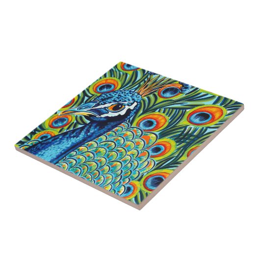 Carreau Pic en plumes I (Côté)