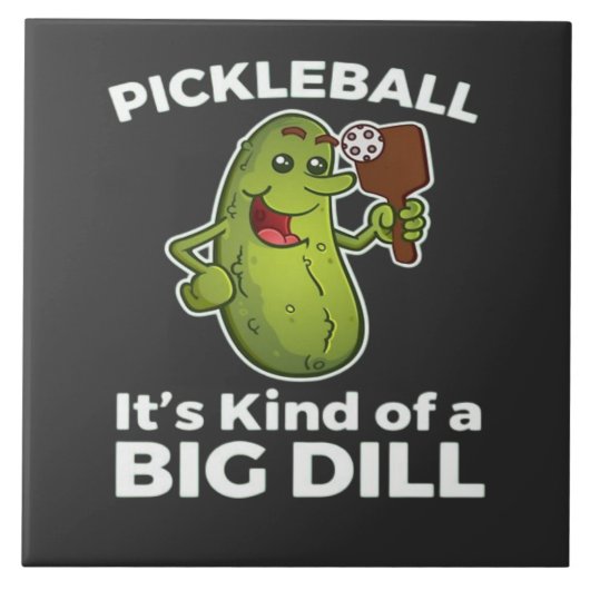 Carreau Pickleball un peu une grosse affaire (Devant)