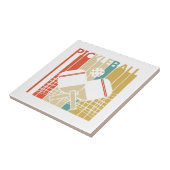 Carreau Pickleball vintage (Côté)