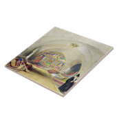 Carreau Pièce dans un couvent arménien, à Jérusalem (Côté)