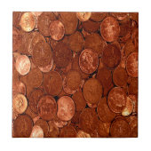 Carreau Pièces en cuivre (Devant)