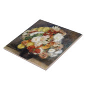 Carreau Pierre-Auguste Renoir Bouquet de Chrysanthèmes (Côté)