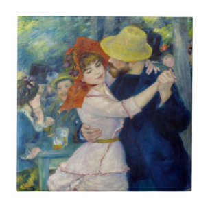 Carreau Pierre-Auguste Renoir - Danse à Bougival