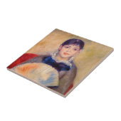 Carreau Pierre-Auguste Renoir - Fille avec un ventilateur (Côté)