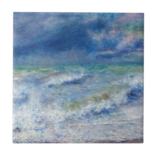Carreau Pierre-Auguste Renoir - La mer (Devant)