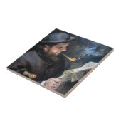 Carreau Pierre-Auguste Renoir - Lecture Claude Monet (Côté)