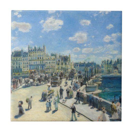 Carreau Pierre-Auguste Renoir - Paris, Pont-Neuf (Devant)
