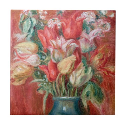 Carreau Pierre-Auguste Renoir - Tulip Bouquet (Devant)