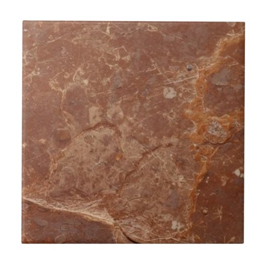 Carreau Pierre brune vintage rustique simple impression ru (Devant)