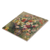 Carreau Pierre dahlias de Renoir un | (Côté)