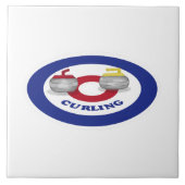 Carreau Pierre de curling (Devant)