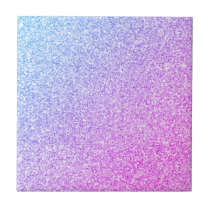 Carreau Pierre de granit rose, bleu violet - Unique