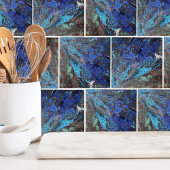 Carreau Pierre de marbre bleu élégant