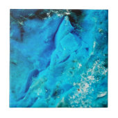 Carreau Pierre de marbre turquoise moderne (Devant)