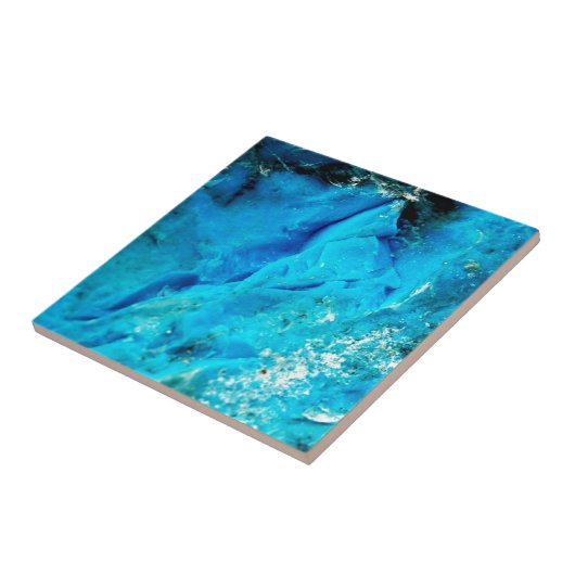 Carreau Pierre de marbre turquoise moderne (Côté)