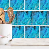 Carreau Pierre de marbre turquoise moderne