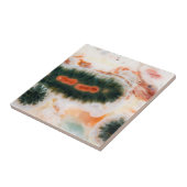 Carreau Pierre d'Ocean Jasper trouvée à Madagascar (Côté)