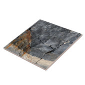 Carreau Pierre naturelle grise et rouille Photographie (Côté)