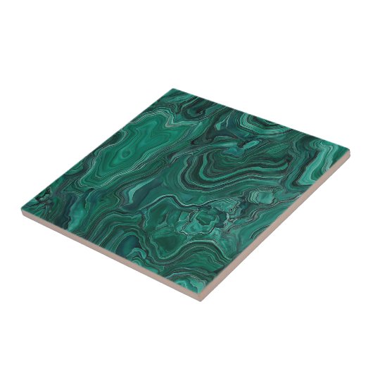Carreau Pierre verte de Malachite (Côté)