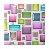 Carreau Pierres précieuses et mère de perle (Devant)