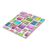 Carreau Pierres précieuses et mère de perle (Côté)