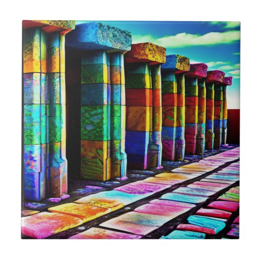 Carreau Pierres psychédéliques (Devant)