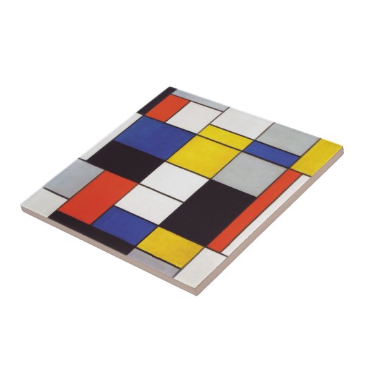 Carreau PIET MONDRIAAN - Composition A 1923 (Côté)