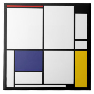 Carreau Piet Mondrian, Tableau 1