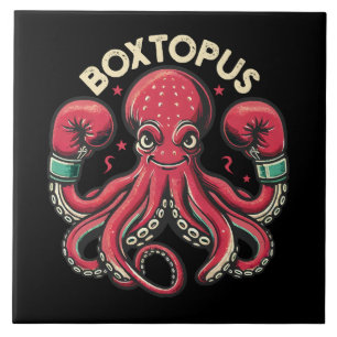 Carreau Pieuvre Boxeuse - Boxtopus