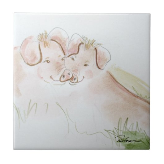 Carreau Piggy Piggy (Devant)
