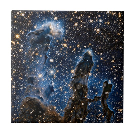 Carreau Piliers De Création Aigle Nebula Près Infrarouge (Devant)