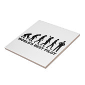 Carreau Pilote du monde d'évolution le meilleur (Côté)