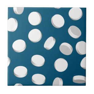 Carreau pilules bleues
