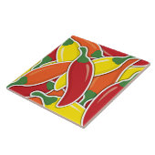 Carreau Piments de piment mélangés Funky (Côté)