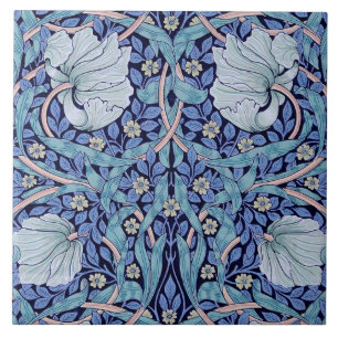 Carreau Pimpernel Blue, William Morris