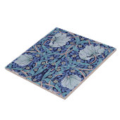 Carreau Pimpernel Blue, William Morris (Côté)
