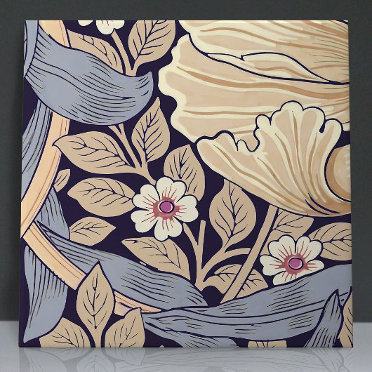 Carreau Pimpernel sans soudure 11 sur 12 Dusty Blue & Yell