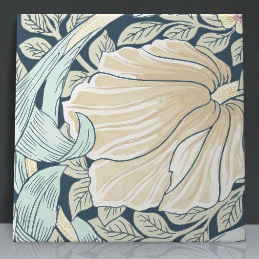 Carreau Pimpernel sans soudure 11 sur 12 Faded Blue Yellow