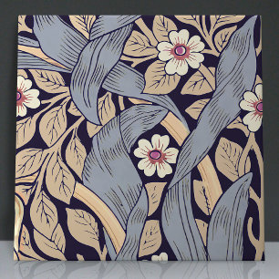 Carreau Pimpernel sans soudure 2 de 12 bleu et jaune pouss