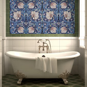 Carreau Pimpernel sans soudure 3 de 12 bleu poussiéreux et