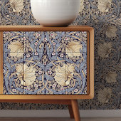 Carreau Pimpernel sans soudure 4 de 12 Dusty Blue & Yellow