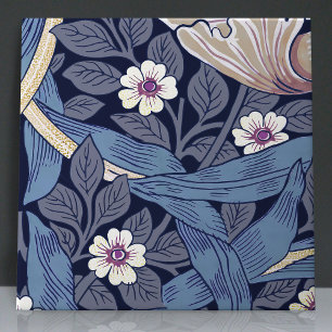 Carreau Pimpernel sans soudure 5 de 12 bleu poussiéreux et