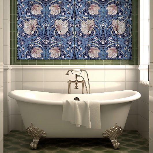 Carreau Pimpernel sans soudure 6 sur 12 Dusty Blue & Warm 